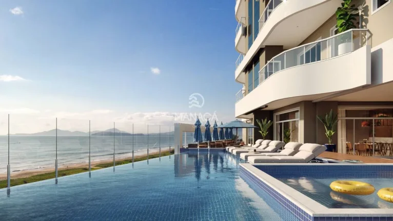 Imagem Apartamentos vista mar 3 a 4 suítes / até 6 vagas de garagem -Piçarras SC