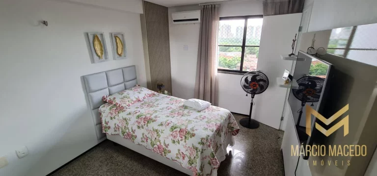 Imagem Apartamento projetado com 3 suítes à venda, 125 m² por R$ 750.000 - Engenheiro Luciano Cavalcante - Fortaleza/CE