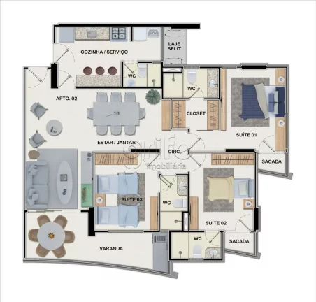 Imagem RESIDENCIAL HAUS - João Bezerra Filho Localização Privilegiada, há cerca de 5 minutos de carro d...