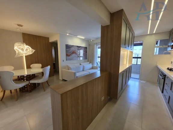 Imagem Apartamento na Guilhermina em Praia Grande Mobiliado e Decorado
