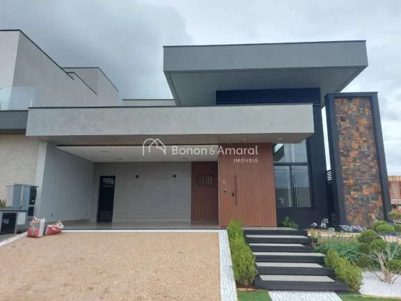 Imagem Casa a venda com 3 suítes no Condomínio Santorini em Paulínia, SP

Casa moderna e sofisticada com...