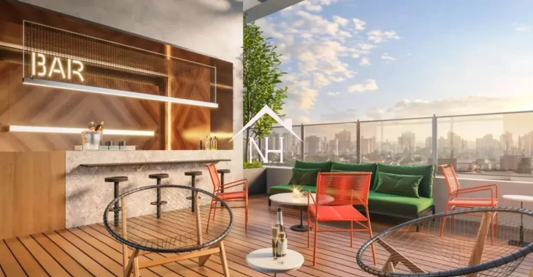 Imagem apartamento de 51m c/1 suíte,1 vaga, varanda, Lounge, Coworking, fitness, lavanderia, bar lounge, solarium, piscina, spa, churrasqueira, lavanderia