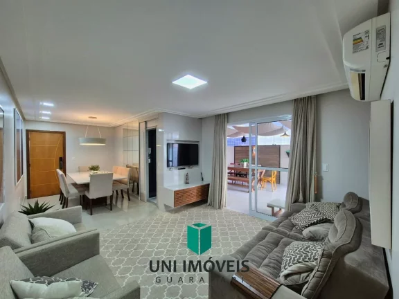 Imagem Apartamento de design elegante no Centro de Guarapari com 3 quartos, suite, área gourmet e 2 vagas de garagem
