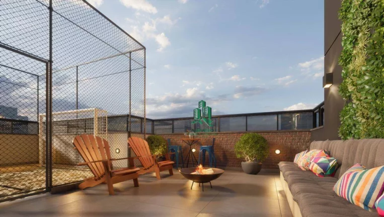 Imagem Apartamento com 1 dormitório à venda, 25 m² por R$ 280.000,00 - Vila Dom Pedro II - São Paulo/SP