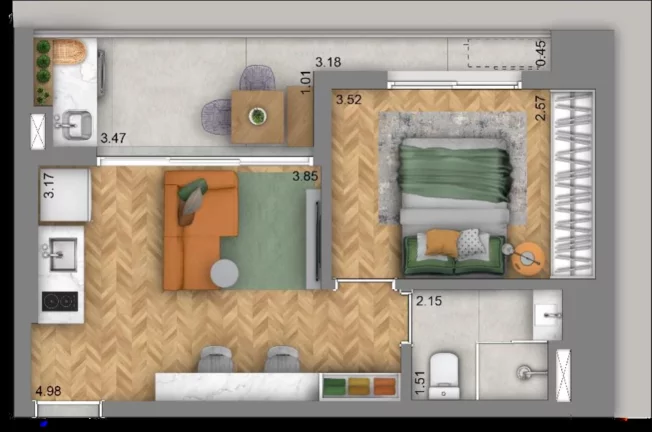 Imagem APARTAMENTO RESIDENCIAL em São Paulo - SP, Jardim Vera Cruz(Zona Sul)