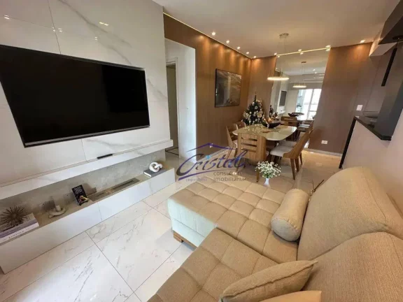 Imagem Apartamento com 2 dormitórios à venda, 85 m² por R$ 960.000,00 - Guilhermina - Praia Grande/SP