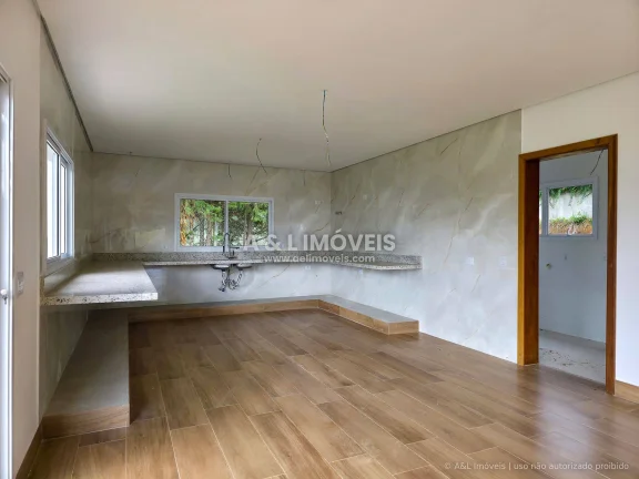 Imagem Casa Condomínio Campos do Jordão | 5 Dorms, 4 Suítes, Vista Pedra do Baú