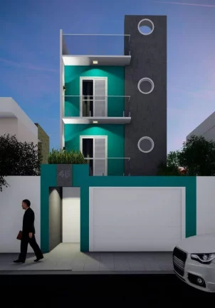 Imagem Cobertura com 3 dormitórios à venda, 160 m² por R$ 600.000,00 - Santa Maria - Santo André/SP