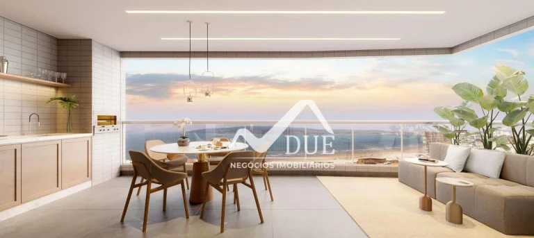 Imagem Apartamento Garden com 3 suítes e 3 vagas à venda por R$ 1.566.000 - Santos/SP