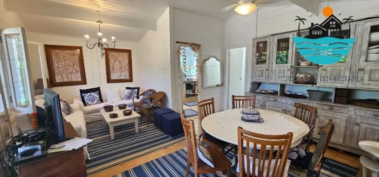Imagem Casas para Alugar Temporada Juquehy - lado direito da praia, piscina e churrasqueira, 2 vagas 3 dorm,1 suíte, máx. 10 pessoas | Juquehy Imobiliária