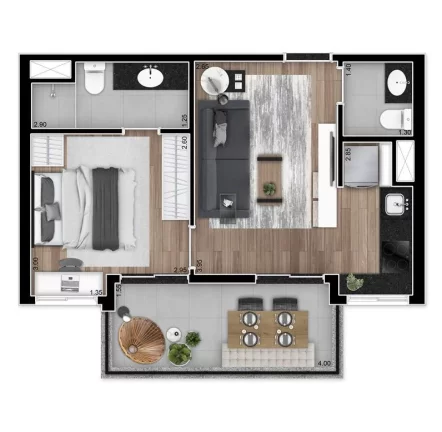 Imagem APARTAMENTO RESIDENCIAL em São Paulo - SP, Vila Madalena