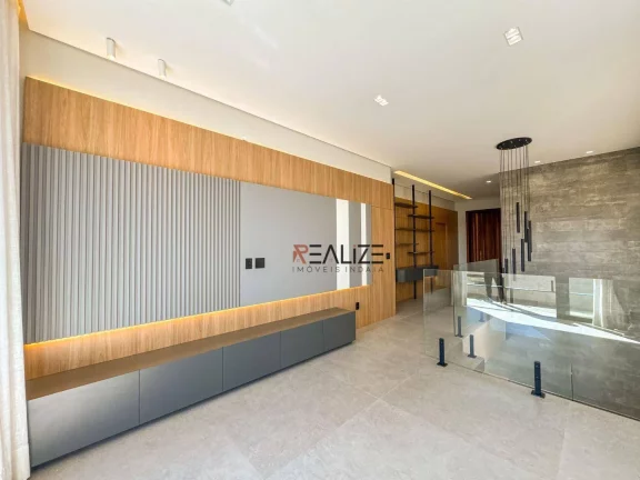 Imagem Casa alto padrão com 3 suítes e escritório à venda, 311 m² por R$ 3.200.000 - Condomínio Jardim Vila Paradiso - Indaiatuba/SP