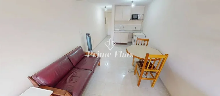Imagem Flat disponível para locação no Condomínio Waldorf Flat Service, com 30m², 1 dormitório e 1 vaga