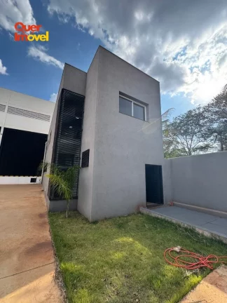 Imagem Galpão Comercial de Alto Padrão em Ribeirão Preto-SP, Recreio Anhangüera! 3 banheiros, 1.240m² de área. Locação já! Quer Imóvel Negócios Imobiliários!