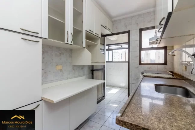 Imagem Apartamento Pompéia 72m², 2 dormitórios (1 suíte) , 2 vagas de garagem, sacada com vista livre