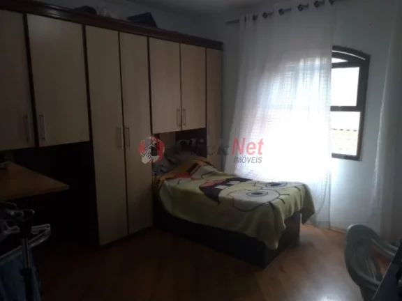 Imagem Sobrado Móveis planejados , 2 dorms sendo 1 suíte , Quintal, Churrasqueira, 2 vagas. Parque Marajoara em Santo André