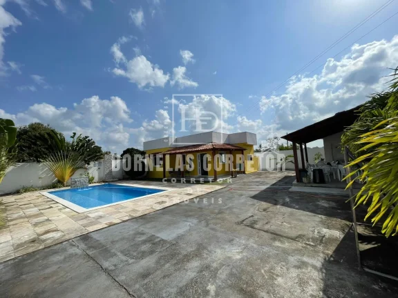 Imagem CASA COM SUÍTE, ÁREA GOURMET, PISCINA, 3 QUARTOS, POÇO ARTESIANO, CHURRASQUEIRA