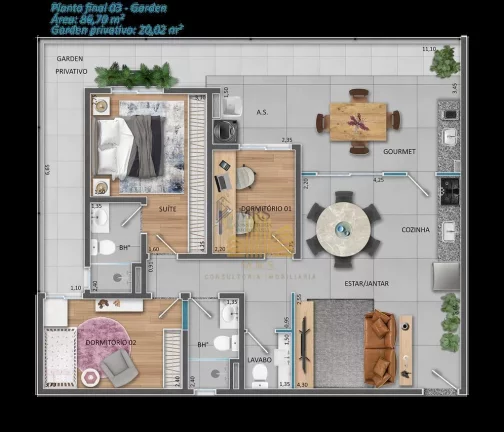 Imagem Avelã Villa Residencial 66/86mts