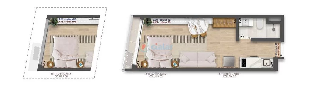 Imagem Cobertura Horizontal à venda 1 Quarto 62.62M Copacabana Rio de Janeiro - RJ | Be in Rio Tonelero Imagem Cobertura Horizontal à venda 1 Quarto 62.62M Copacabana Rio de Janeiro - RJ | Be in Rio Tonelero