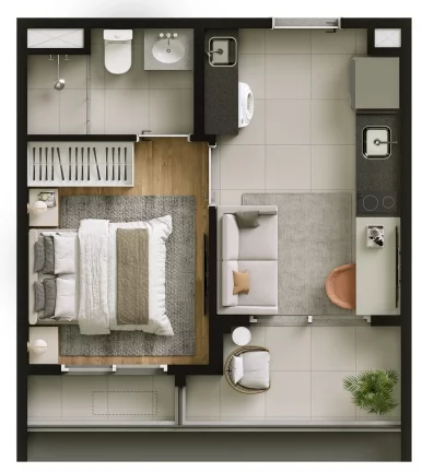 Imagem Apartamento em Cidade Monções - São Paulo SP