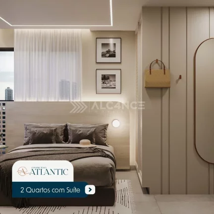 Imagem Apto - 2 Quartos - 1 Suíte - 53,07 m² - Intermares, Cabedelo/PB