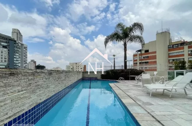 Imagem apartamento de 195m com 3 suítes, 4 vagas, terraço gourmet com churrasqueira, piscina, playground, academia, salão de festas e jogos, Sauna, jardim.