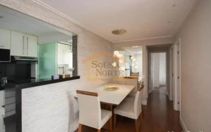 Imagem Apartamento 3 dormitórios, sendo 1 suíte, sala 2 ambientes, rico em armários, varanda gourmet, co...