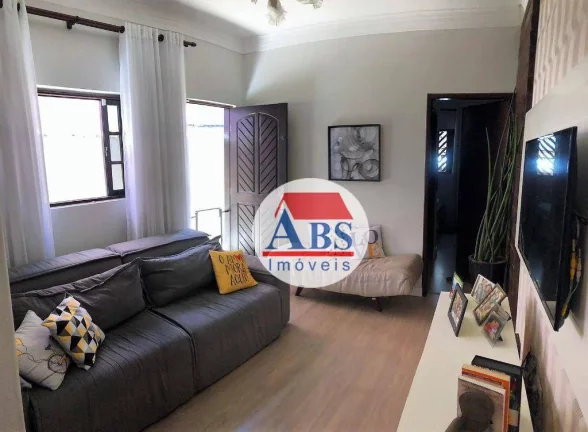 Imagem Linda Casa Geminada com 3 dormitórios à venda, 76 m² por R$ 480.000 - Jardim Casqueiro - Cubatão/SP