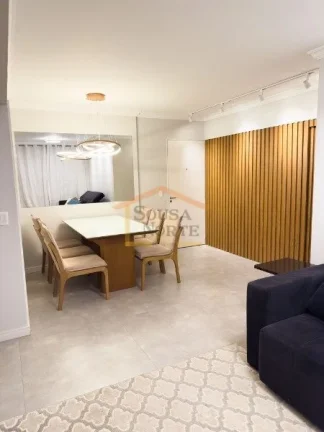 Imagem Apartamento 80m² totalmente reformado, com projeto de arquitetura que privilegia conforto, funciona...