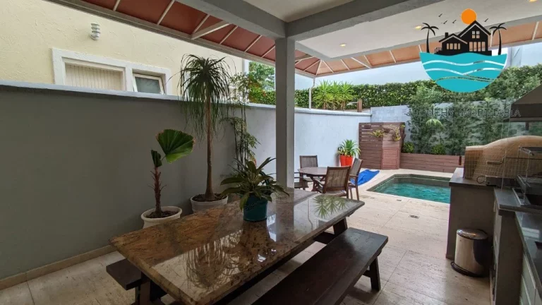 Imagem Juquehy Casas a Venda - Condomínio fechado com 4 suítes, 3 vagas, piscina privativa a rua da praia - | Juquehy Imobiliária