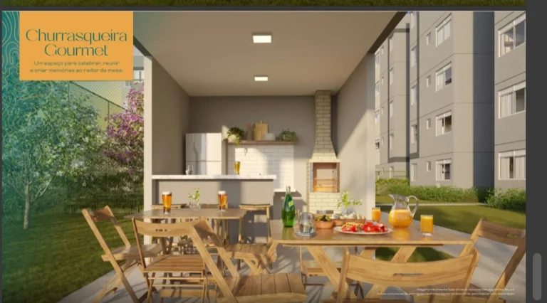 Imagem Aurora infraestrutura completa Apartamento tipo casa entrega 2028