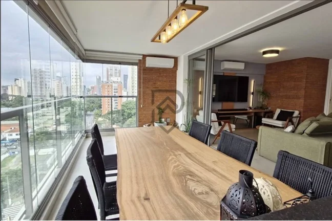 Imagem Apartamento Brooklin andar alto vista livre