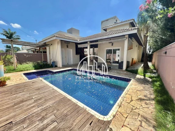 Imagem Casa com 3 dormitórios para alugar, 280 m² por R$ 12.250,00/mês - Condomínio Reserva da Serra - Jundiaí/SP