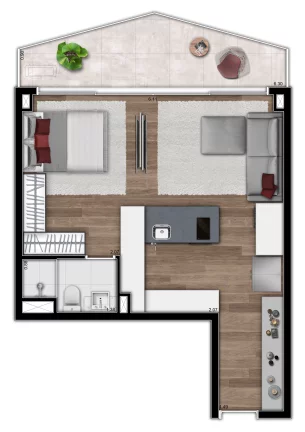 Imagem Duplex em Itaim Bibi - São Paulo SP