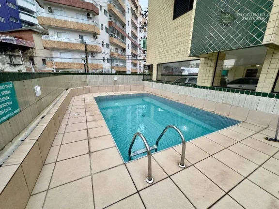Imagem Apartamento com 1 dormitório à venda, 47 m² por R$ 300.000 - Vila Guilhermina - Praia Grande/SP