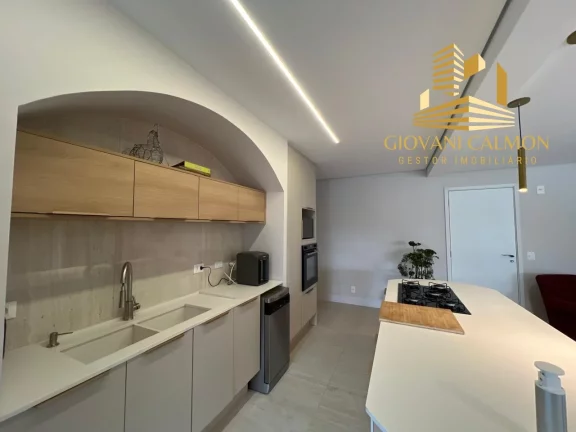Imagem Apartamento de Luxo no Brooklin Paulista: 2 quartos, 2 suítes, 2 salas, 1 banheiro, 2 vagas, 130m² - São Paulo-SP