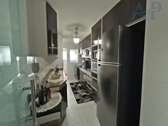 Imagem Apartamento em Praia Grande com 2 Dormitórios Vista Mar no Boqueirão