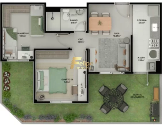 Imagem NOVO EMPREENDIMENTO IMOBILIÁRIO APARTAMENTO DE 02 QUATOS, SENDO 01 SUÍTE À VENDA EM PLANALTO DE CARAPINA, NA SERRA/ES!