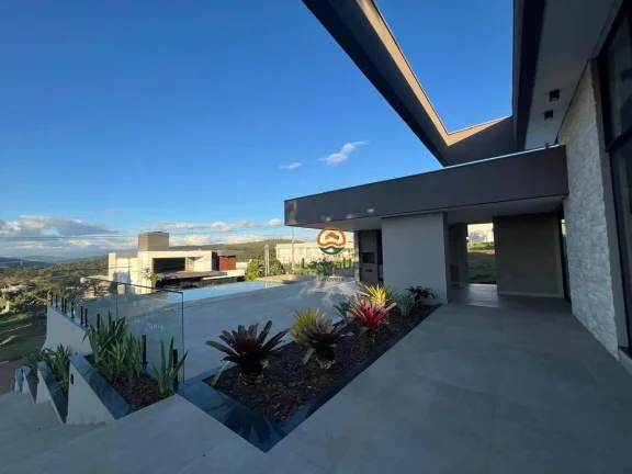 Imagem Casa com 4 dormitórios à venda, 385 m² por R$ 3.190.000,00 - Condomínio Gran Royalle - Lagoa Santa/MG