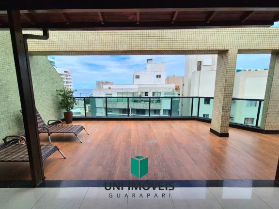 Imagem Maravilhosa Cobertura beira mar duplex com lazer privativo a venda na Praia do Morro Guarapari