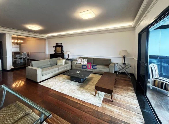 Imagem Apartamento com 3 dormitórios, 252 m² - venda por R$ 3.000.000 ou aluguel por R$ 17.419/mês - José Menino - Santos/SP