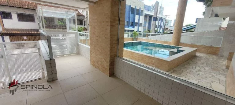 Imagem Apartamento com 2 dormitórios à venda, 61 m² por R$ 380.000,00 - Vila Caiçara - Praia Grande/SP