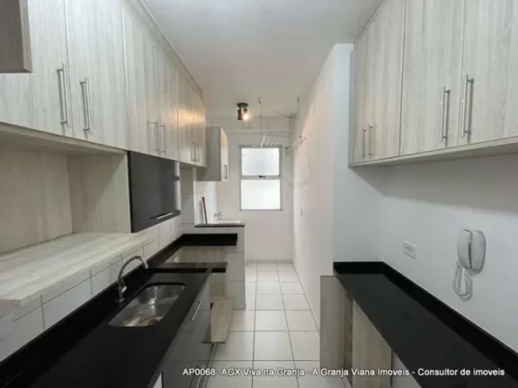 Imagem Apartamento com 2 dormitórios à venda, 52 m² por R$ 270.000,00 - Granja Viana - Cotia/SP