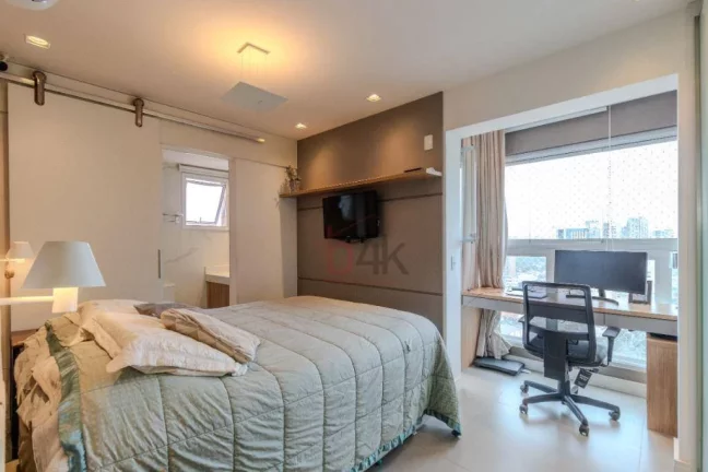 Imagem 3 Suítes no Brooklin Bricks: 105m² de Design, Lazer e Localização Estratégica