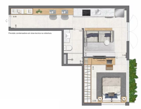 Imagem Apartamento para Venda em Rio de Janeiro / RJ no bairro Leblon