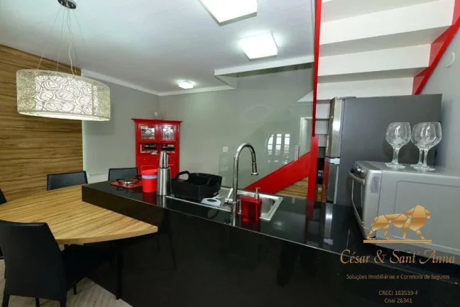 Imagem Apartamento mobiliado c/ 3 dormitórios finamente decorado à venda