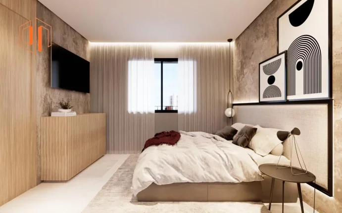 Imagem Apartamento para Venda em Curitiba, Centro Cívico, 2 dormitórios, 1 banheiro