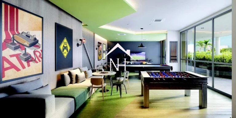 Imagem Apartamento de 125m c/3 suítes,2 vagas, terraço gourmet, brinquedoteca, piscina, quadra, bicicletário,pet place,sauna,fitness,delivery,deck,playground