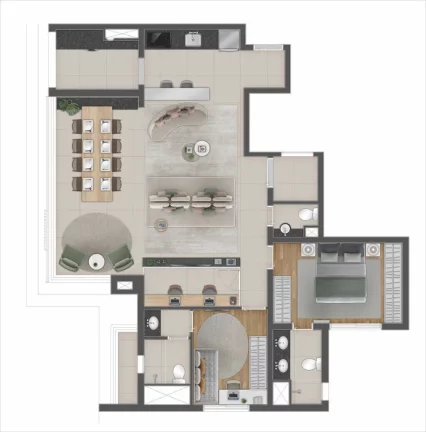 Imagem Apartamento com 3 Quartos à Venda, 107 m² em Pinheiros - São Paulo
