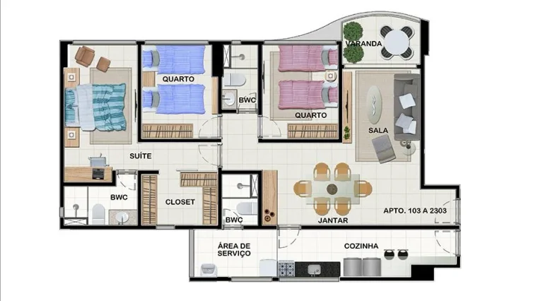 Imagem Apartamento Padrão